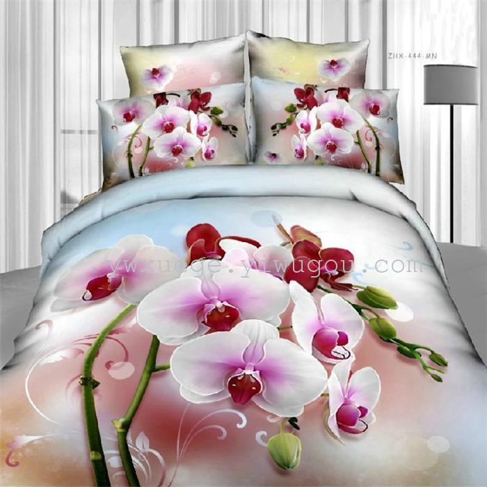 Snow Bird House textiles bedding set of four exported to Africa, Europe and other countries cotton set of four snow pigeon wedding supplies home textiles Snow Bird House textiles bedding set of four exported to Africa, Europe and other countries cotton set of four snow pigeon wedding supplies home textiles