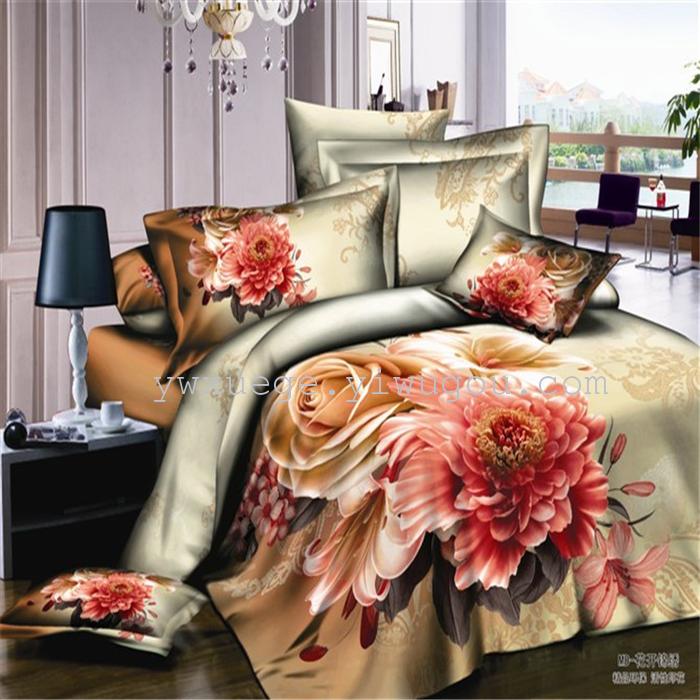 Snow Bird House textiles bedding set of four exported to Africa, Europe and other countries cotton set of four snow pigeon wedding supplies home textiles Snow Bird House textiles bedding set of four exported to Africa, Europe and other countries cotton set of four snow pigeon wedding supplies home textiles