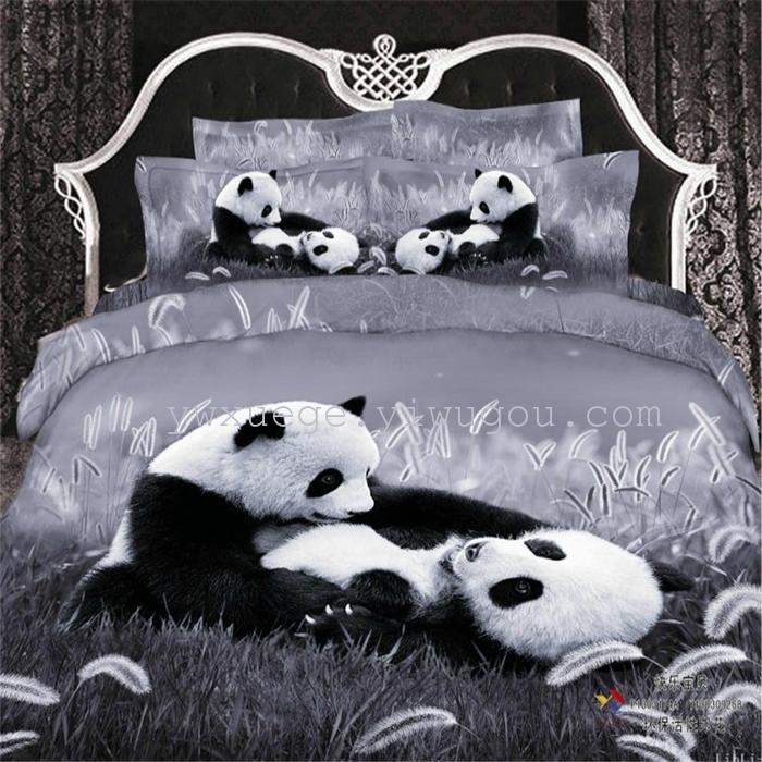Snow Bird House textiles bedding set of four exported to Africa, Europe and other countries cotton set of four snow pigeon wedding supplies home textiles Snow Bird House textiles bedding set of four exported to Africa, Europe and other countries cotton set of four snow pigeon wedding supplies home textiles