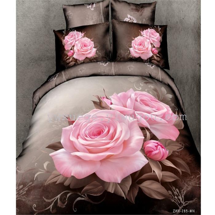 Snow Bird House textiles bedding set of four exported to Africa, Europe and other countries cotton set of four snow pigeon wedding supplies home textiles Snow Bird House textiles bedding set of four exported to Africa, Europe and other countries cotton set of four snow pigeon wedding supplies home textiles