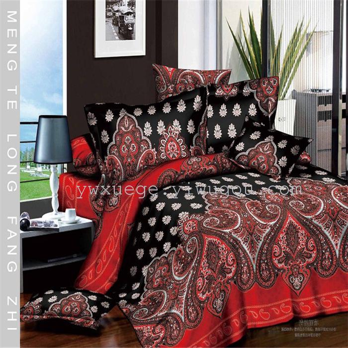 Snow Bird House textiles bedding set of four exported to Africa, Europe and other countries cotton set of four snow pigeon wedding supplies home textiles Snow Bird House textiles bedding set of four exported to Africa, Europe and other countries cotton set of four snow pigeon wedding supplies home textiles
