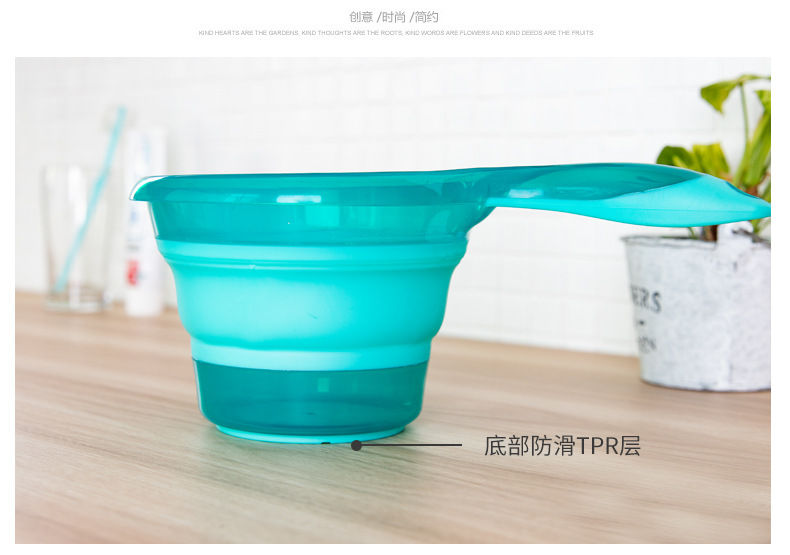 Manufacturer Direct Folding Water Scoop Kitchen Gourd ladle Big grip folding gourd ladle can hang Folding Water Scoop Manufacturer Direct Folding Water Scoop Kitchen Gourd ladle Big grip folding gourd ladle can hang Folding Water Scoop