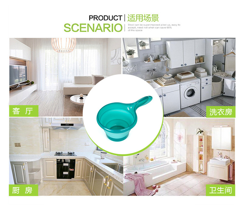 Manufacturer Direct Folding Water Scoop Kitchen Gourd ladle Big grip folding gourd ladle can hang Folding Water Scoop Manufacturer Direct Folding Water Scoop Kitchen Gourd ladle Big grip folding gourd ladle can hang Folding Water Scoop