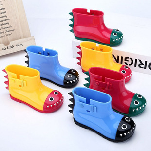 Cha Hang PVC Children's Boys and Girls Dinosaur Shark Dinosaur Rain Boots Gel Shoes Scented Shoes Non-Slip Short Rubber Boots Shoes Cha Hang PVC Children's Boys and Girls Dinosaur Shark Dinosaur Rain Boots Gel Shoes Scented Shoes Non-Slip Short Rubber Boots Shoes
