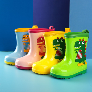 Cha Hang PVC Children's Boys and Girls Dinosaur Shark Dinosaur Rain Boots Gel Shoes Scented Shoes Non-Slip Short Rubber Boots Shoes Cha Hang PVC Children's Boys and Girls Dinosaur Shark Dinosaur Rain Boots Gel Shoes Scented Shoes Non-Slip Short Rubber Boots Shoes