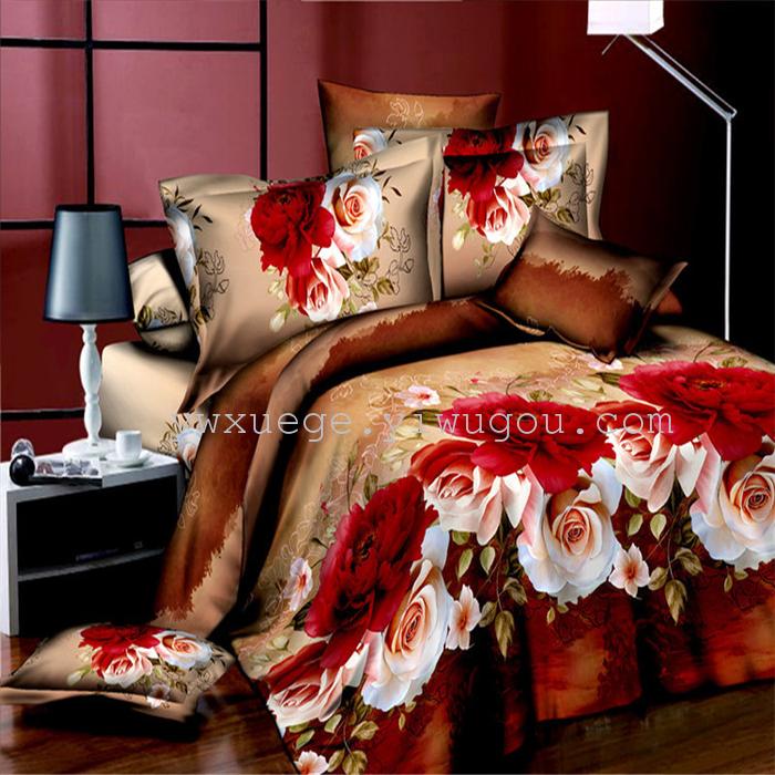 Winter bedding set of four export t/c set of four factory outlets---icing on the Winter bedding set of four export t/c set of four factory outlets---icing on the