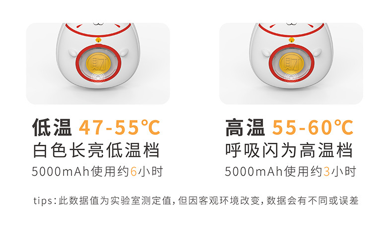 Hand Warmer Power Bank USB Mini Multi-Function Portable Female Heating Fortune Cat Two-in-One Hand Warming in Winter Gadgets Hand Warmer Power Bank USB Mini Multi-Function Portable Female Heating Fortune Cat Two-in-One Hand Warming in Winter Gadgets