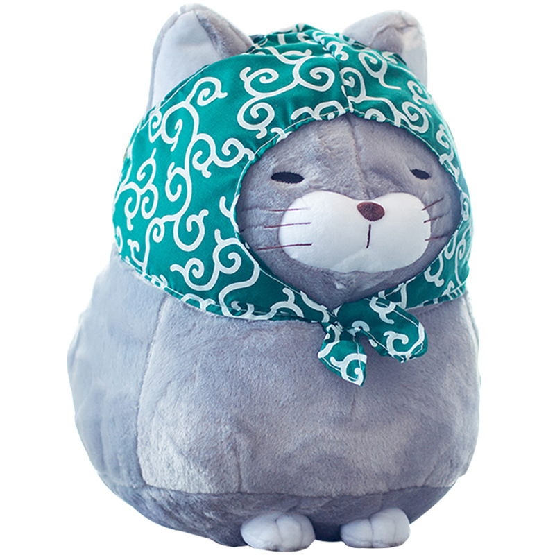 Beard Steamed Bread FUQI Cat Fortune Cat Alien Cat Plush Toy Doll Cross-Border Hot Selling Products