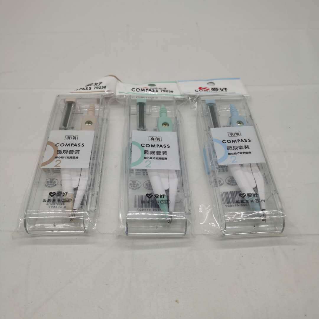 Hobby New 77014 List Famous Exam Series Compasses Automatic Pencil Lead Pen Compasses Student Drawing Suit
