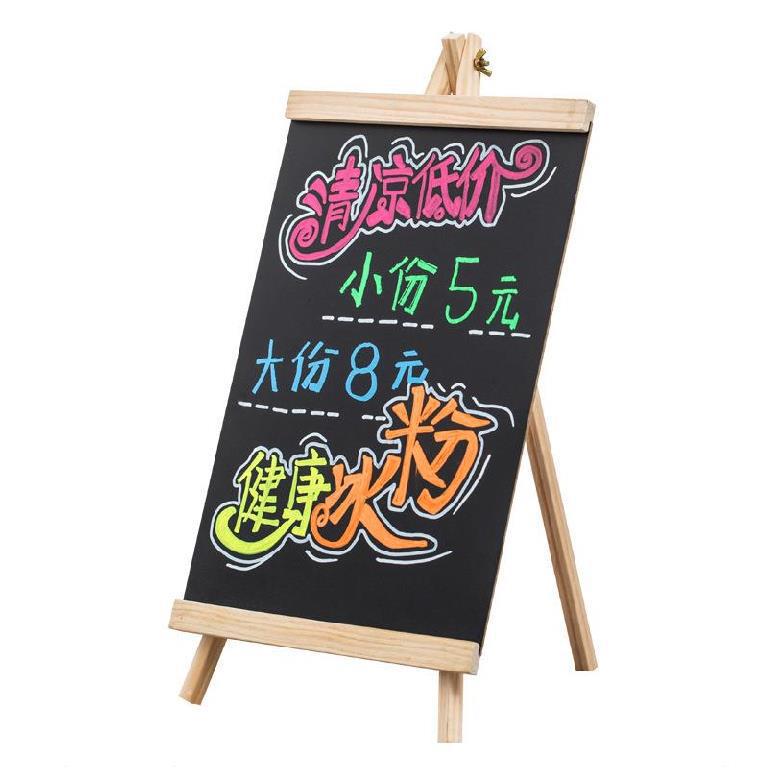 Shining Signboard Writable Stall Fluorescent Screen Mini Price List Display Card Small Blackboard Luminous Blackboard Bracket