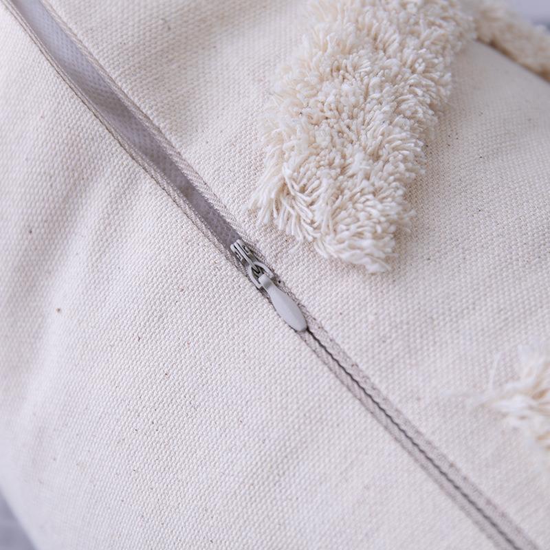 Cross-Border Supply Tufted Morocco Sofa Cushion Cover Cushion Ins Retro Style Pillow Cover Furniture Factory Supply