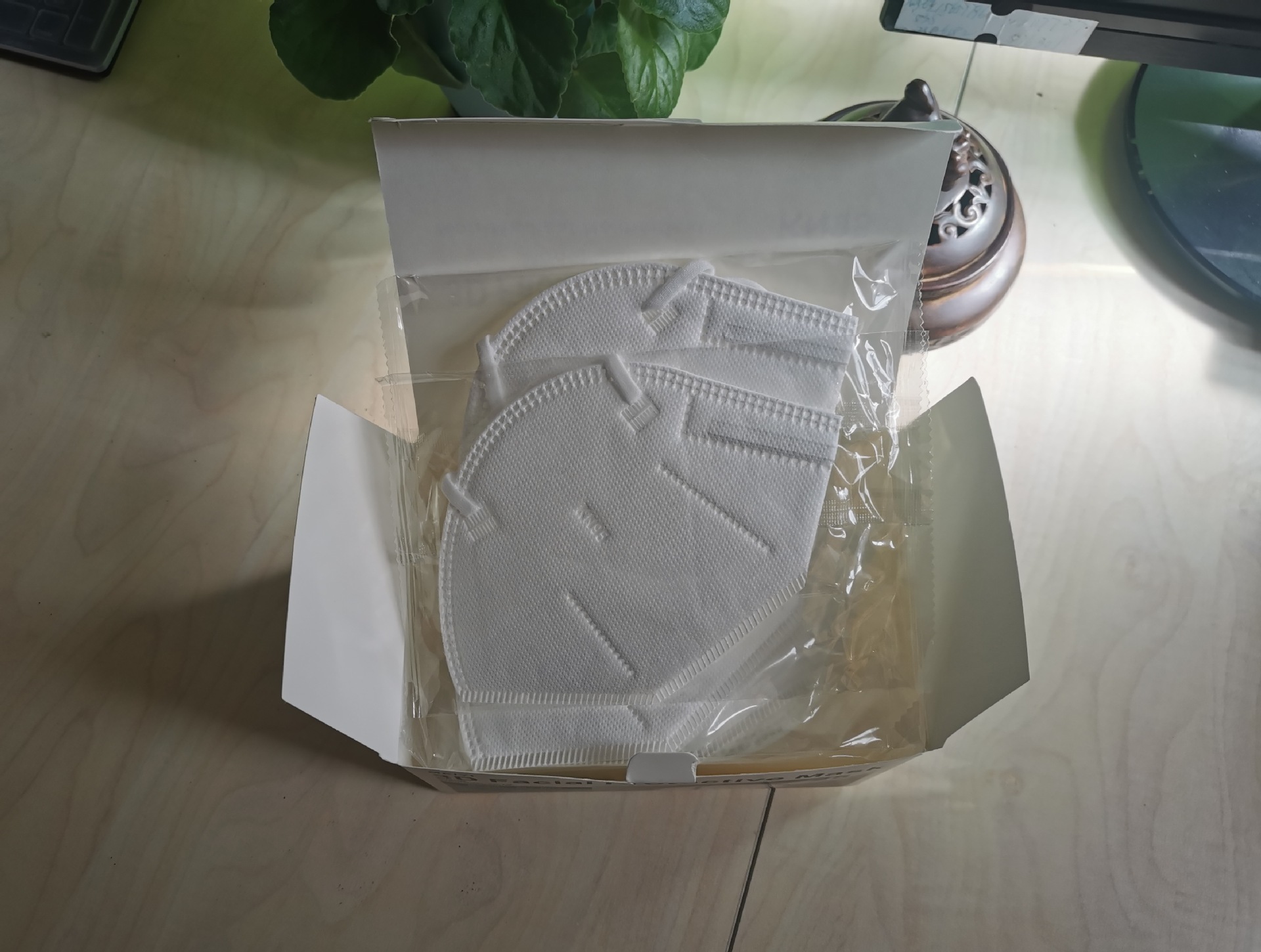 White List Factory Direct Supply KN95 Mask Five-Layer Protective Meltblown N95 Folding Mask PM2.5 Export Wholesale