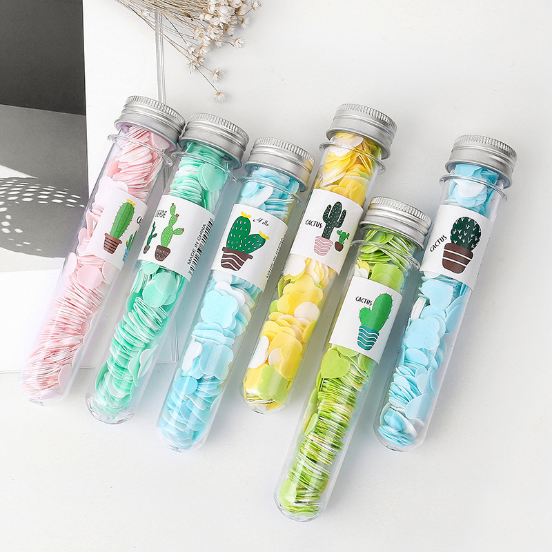 Outdoor hand washing portable travel disposable paper soap soap tube soap flower soap paper bottle flower soap Outdoor hand washing portable travel disposable paper soap soap tube soap flower soap paper bottle flower soap