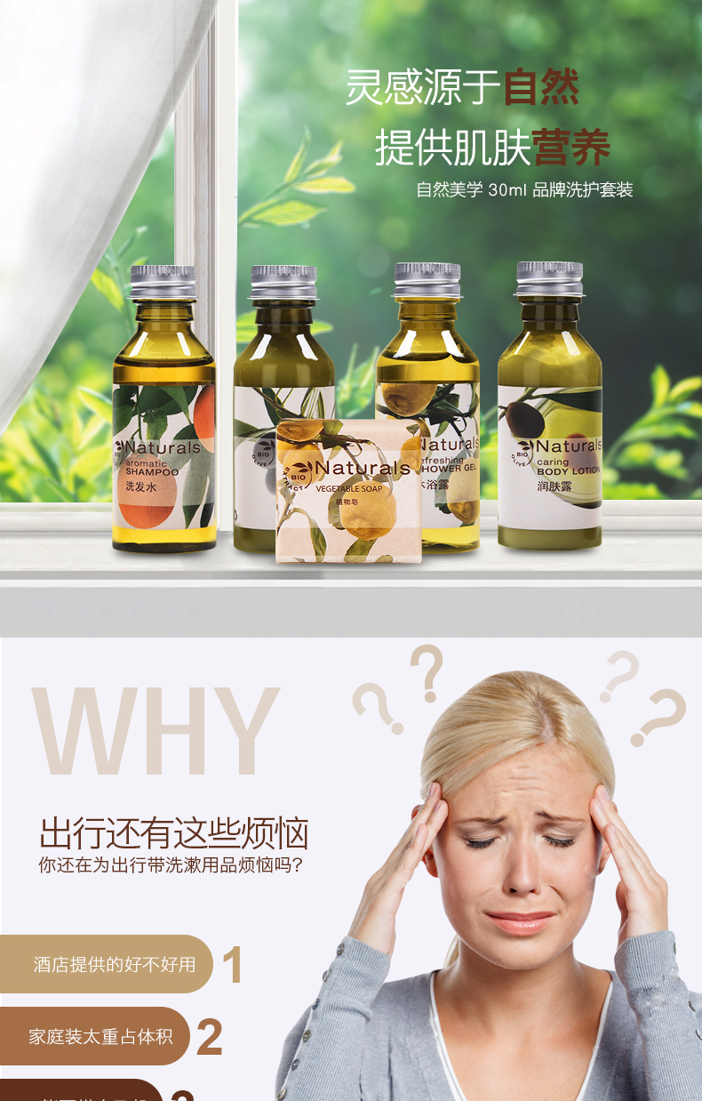 Travel shampoo & body soap set star hotel hotel club disposable toiletries Travel shampoo & body soap set star hotel hotel club disposable toiletries