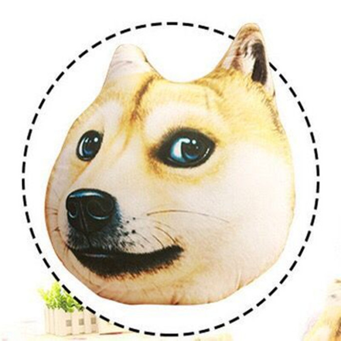 Creative pillow head cushion simulation Ha J Chi Bbu Va Va Satsuma washable plush toys