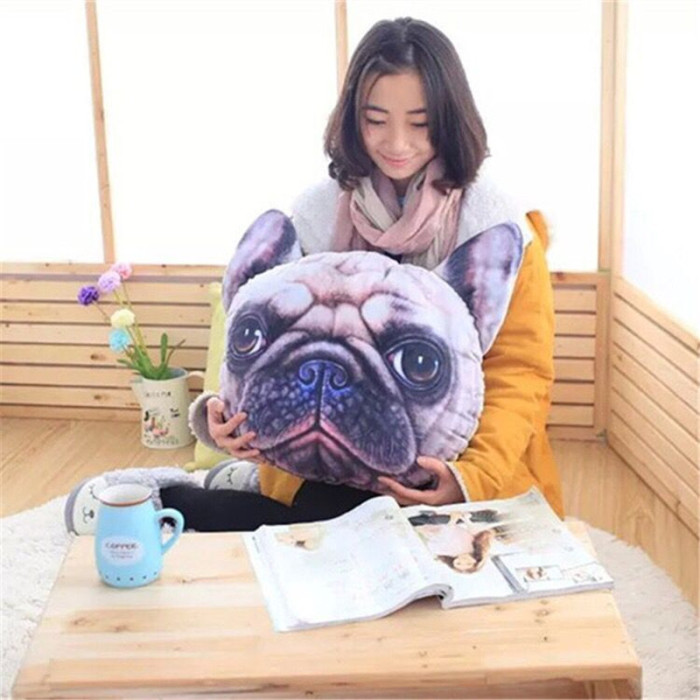 Creative pillow head cushion simulation Ha J Chi Bbu Va Va Satsuma washable plush toys