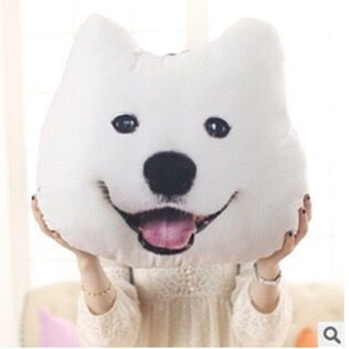 Creative pillow head cushion simulation Ha J Chi Bbu Va Va Satsuma washable plush toys