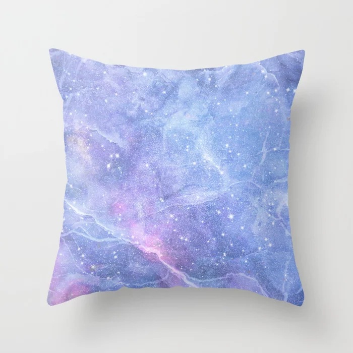 Pink Sky Clouds Ins Wind Net Popular Pillow Sofa Office Cushion Cushion Double-Sided Picture Customization