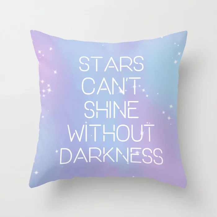 Pink Sky Clouds Ins Wind Net Popular Pillow Sofa Office Cushion Cushion Double-Sided Picture Customization