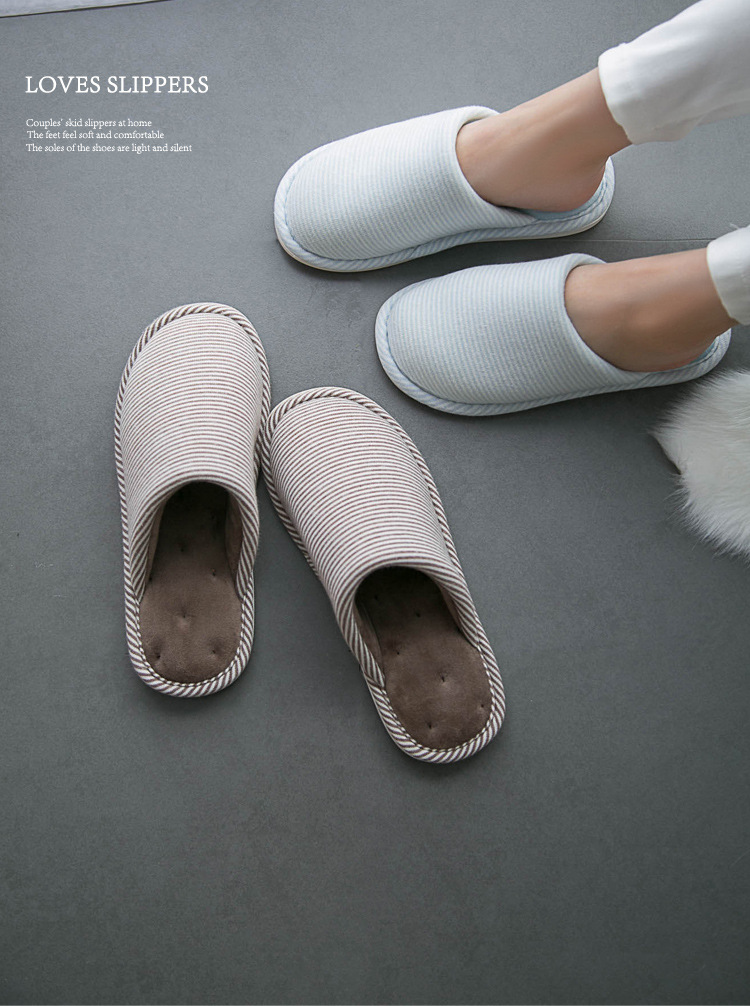 Wholesale Export Japanese Interior Home Wooden Floor Spring and Autumn Warm Slugged Bottom Waterproof Non-Slip Soft Soled Cotton Slipper Wholesale Export Japanese Interior Home Wooden Floor Spring and Autumn Warm Slugged Bottom Waterproof Non-Slip Soft Soled Cotton Slipper