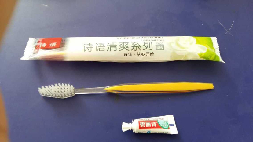 The Disposable currency toothbrush toothpaste comb shampoo body wash to soap