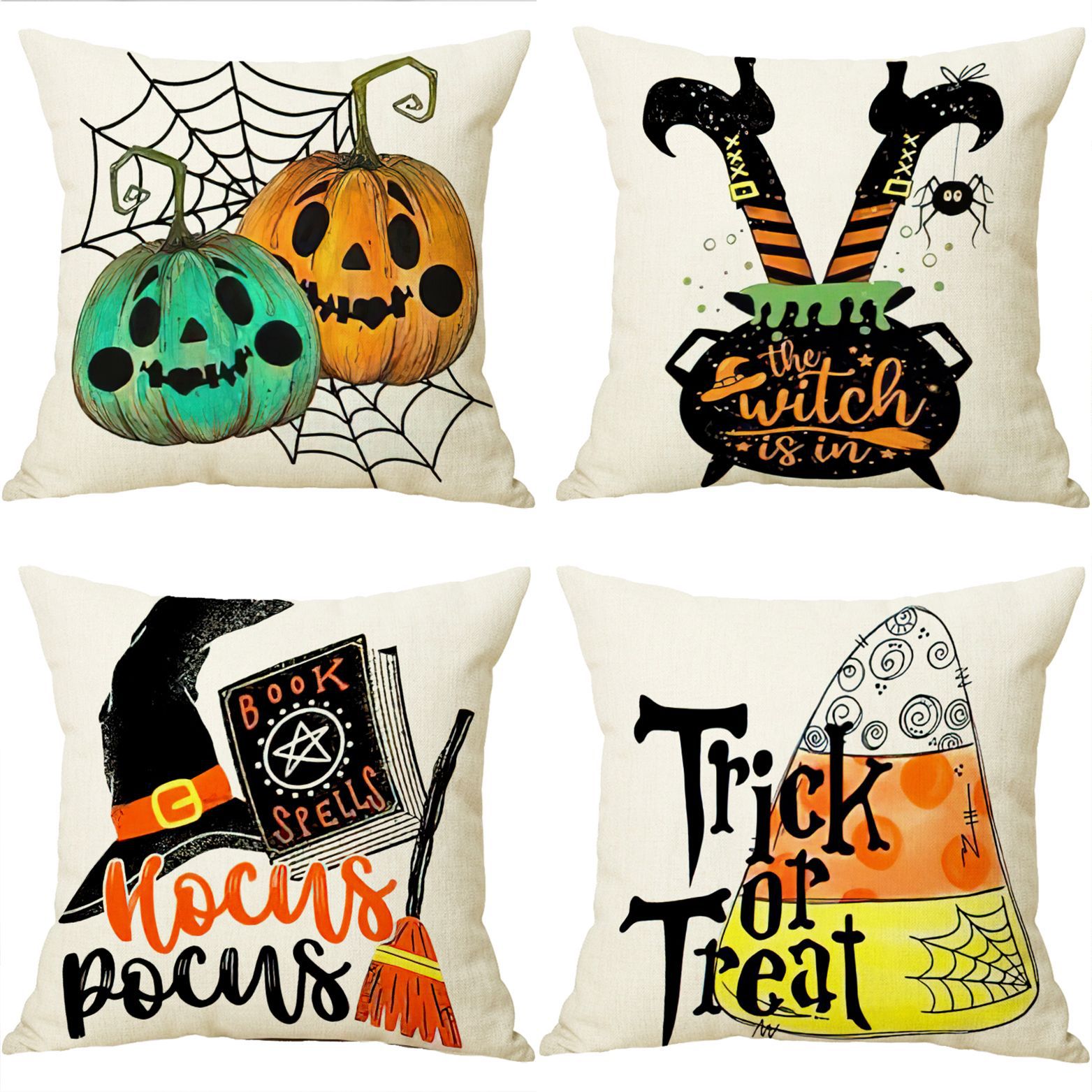 Factory Direct Supply Wansheng Pillow Home Sofa Pillowcase Linen Short Plush Pillow Home Supplies