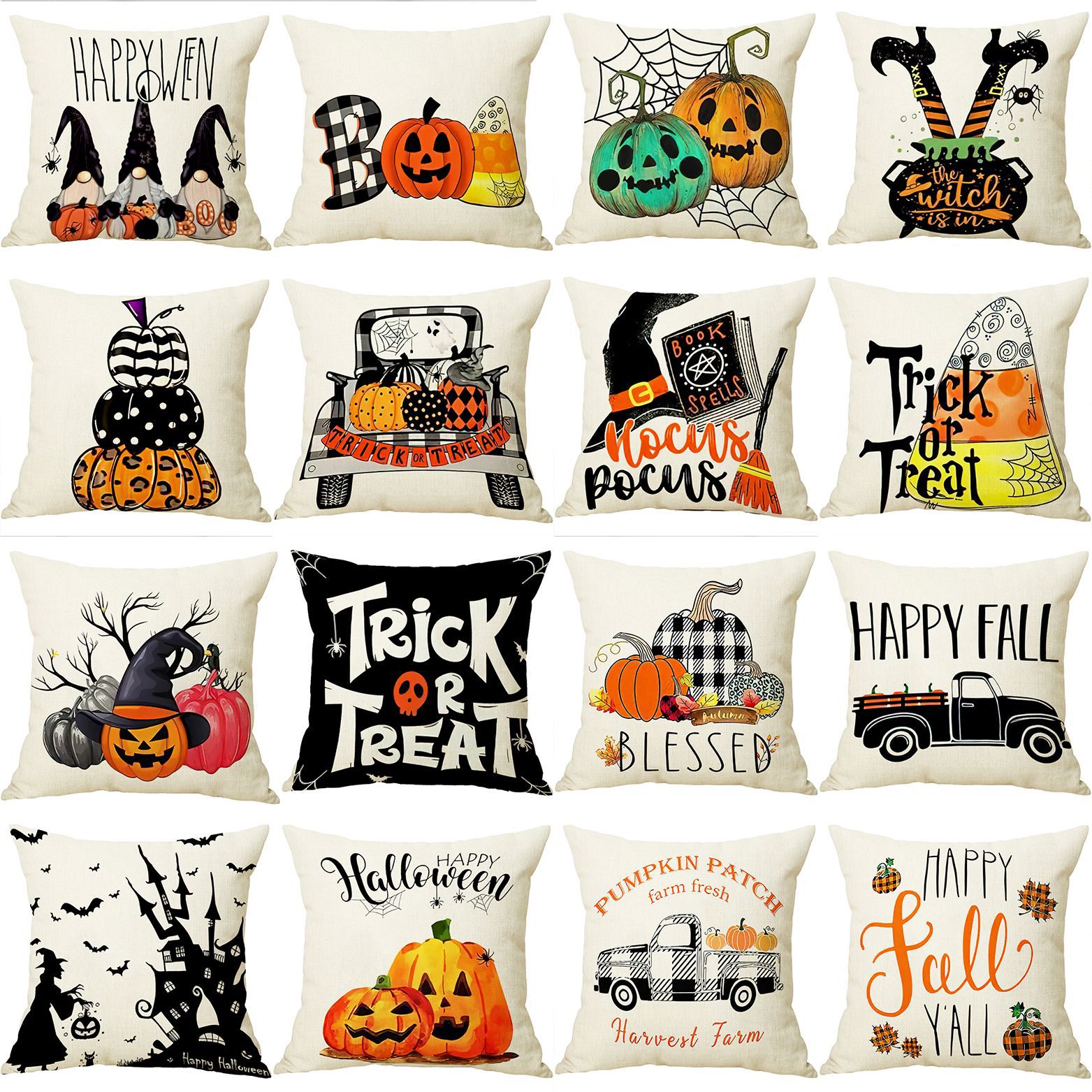 Factory Direct Supply Wansheng Pillow Home Sofa Pillowcase Linen Short Plush Pillow Home Supplies
