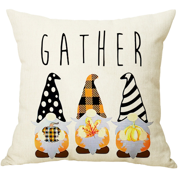 Factory Direct Supply Wansheng Pillow Home Sofa Pillowcase Linen Short Plush Pillow Home Supplies