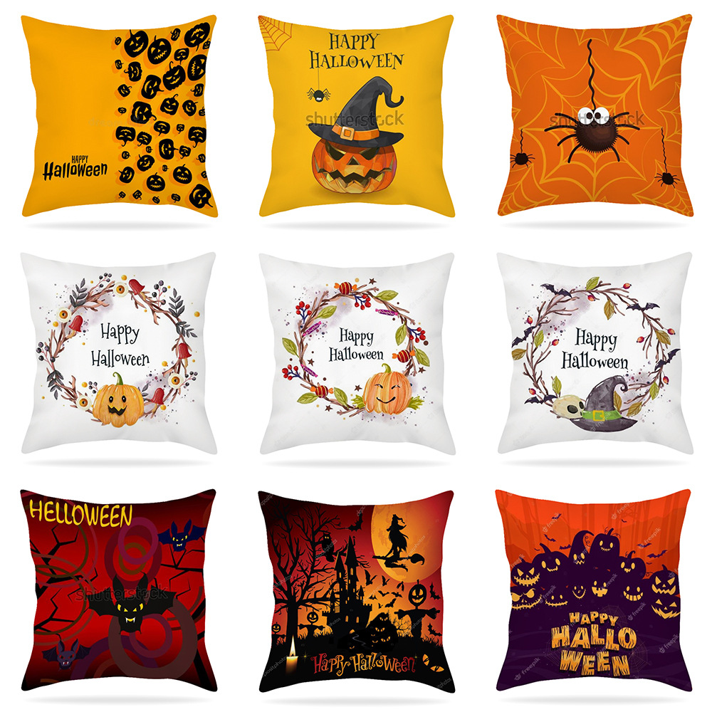 Factory Direct Supply Wansheng Pillow Home Sofa Pillowcase Linen Short Plush Pillow Home Supplies