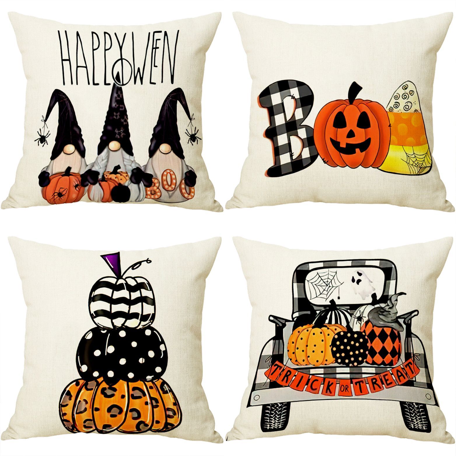 Factory Direct Supply Wansheng Pillow Home Sofa Pillowcase Linen Short Plush Pillow Home Supplies