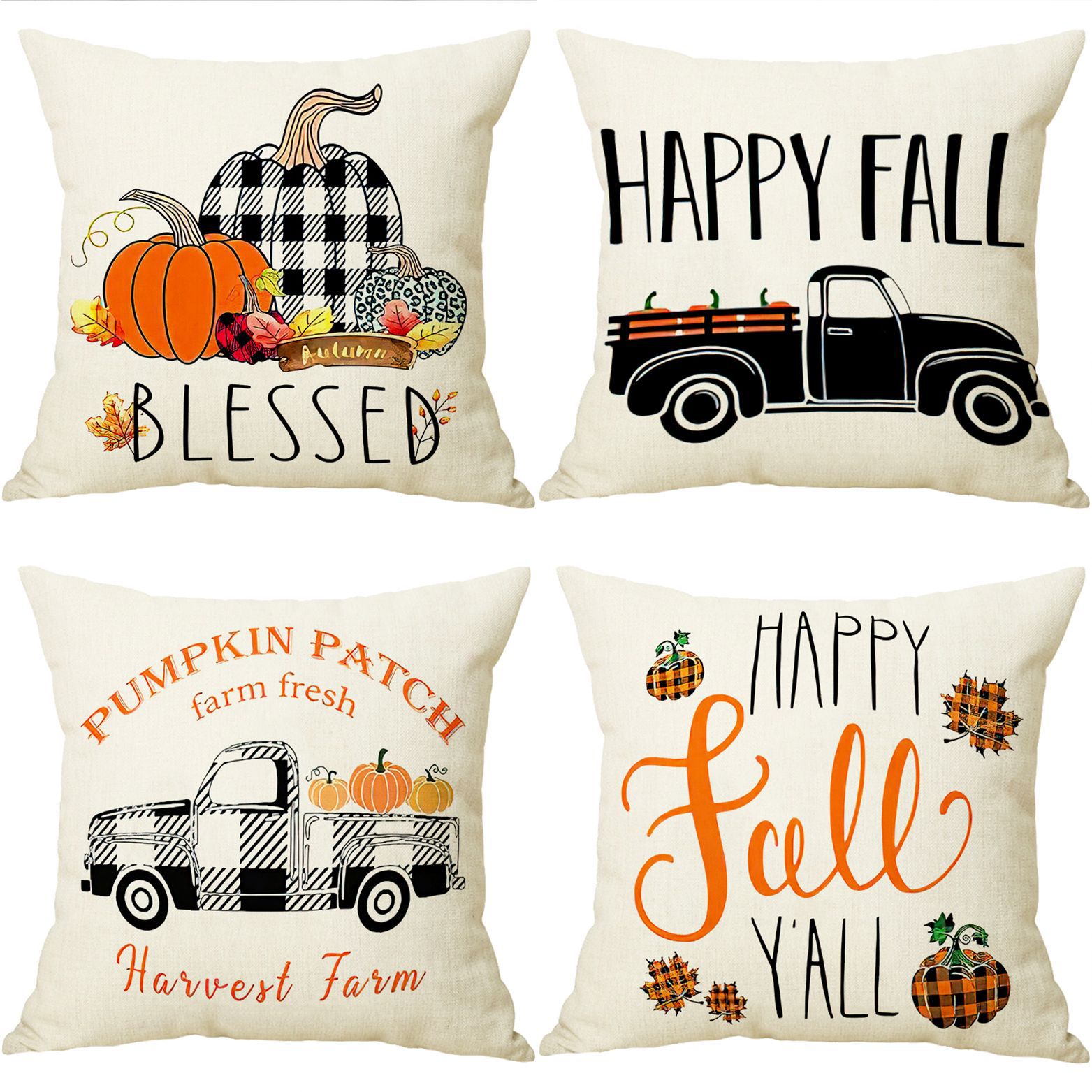 Factory Direct Supply Wansheng Pillow Home Sofa Pillowcase Linen Short Plush Pillow Home Supplies