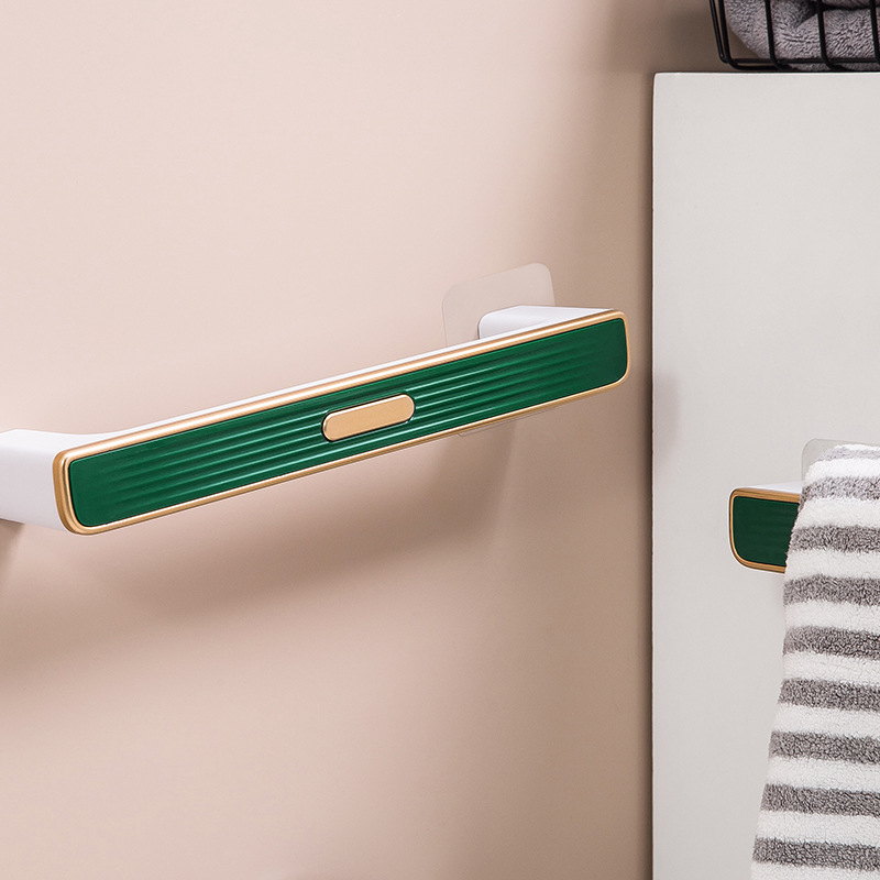 Bathroom Slipper Rack Bathroom Hanging Hanging Punch-Free Shoe Rack Wall Shoe Storage Rack Household Slippers Storage Rack