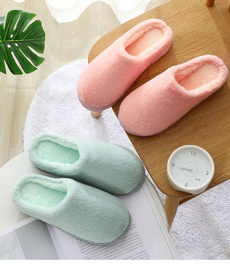 Cotton Slippers Shoes for Women Winter Home Thick-Soled Cotton Slippers Winter Confinement Warm Indoor Home Couple Spring and Autumn Woolen Slipper Men Cotton Slippers Shoes for Women Winter Home Thick-Soled Cotton Slippers Winter Confinement Warm Indoor Home Couple Spring and Autumn Woolen Slipper Men