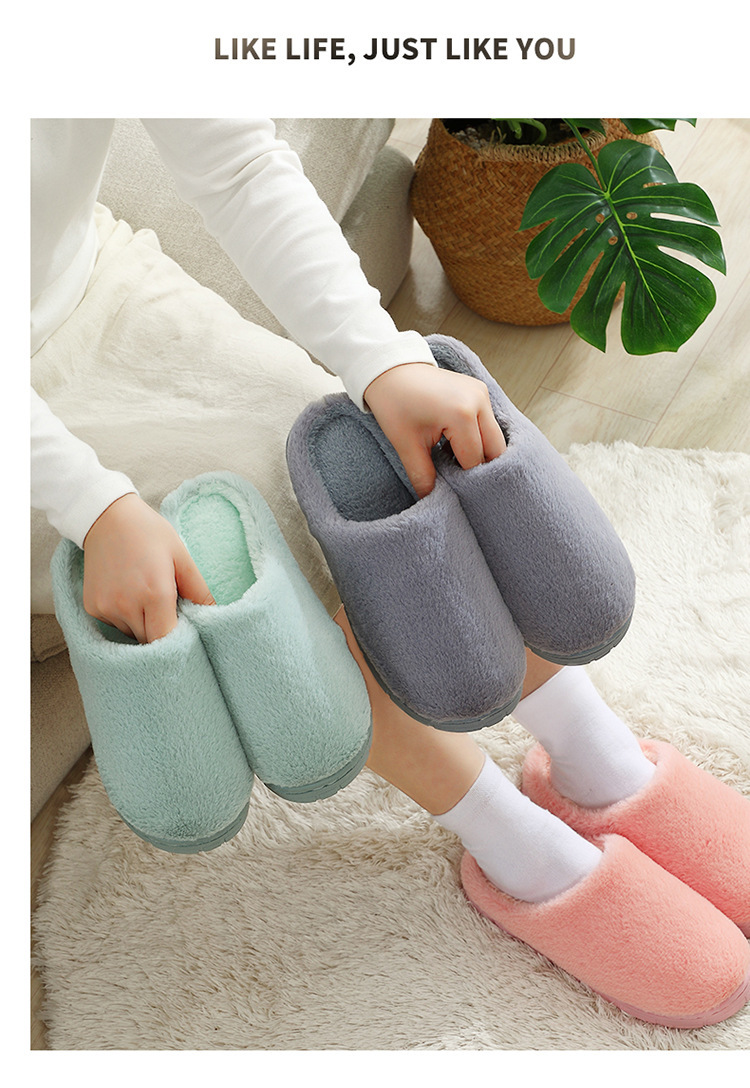 Cotton Slippers Shoes for Women Winter Home Thick-Soled Cotton Slippers Winter Confinement Warm Indoor Home Couple Spring and Autumn Woolen Slipper Men Cotton Slippers Shoes for Women Winter Home Thick-Soled Cotton Slippers Winter Confinement Warm Indoor Home Couple Spring and Autumn Woolen Slipper Men