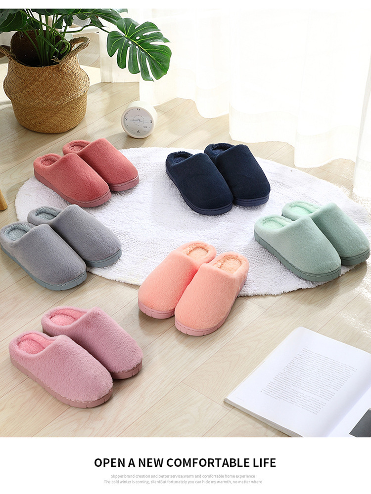 Cotton Slippers Shoes for Women Winter Home Thick-Soled Cotton Slippers Winter Confinement Warm Indoor Home Couple Spring and Autumn Woolen Slipper Men Cotton Slippers Shoes for Women Winter Home Thick-Soled Cotton Slippers Winter Confinement Warm Indoor Home Couple Spring and Autumn Woolen Slipper Men