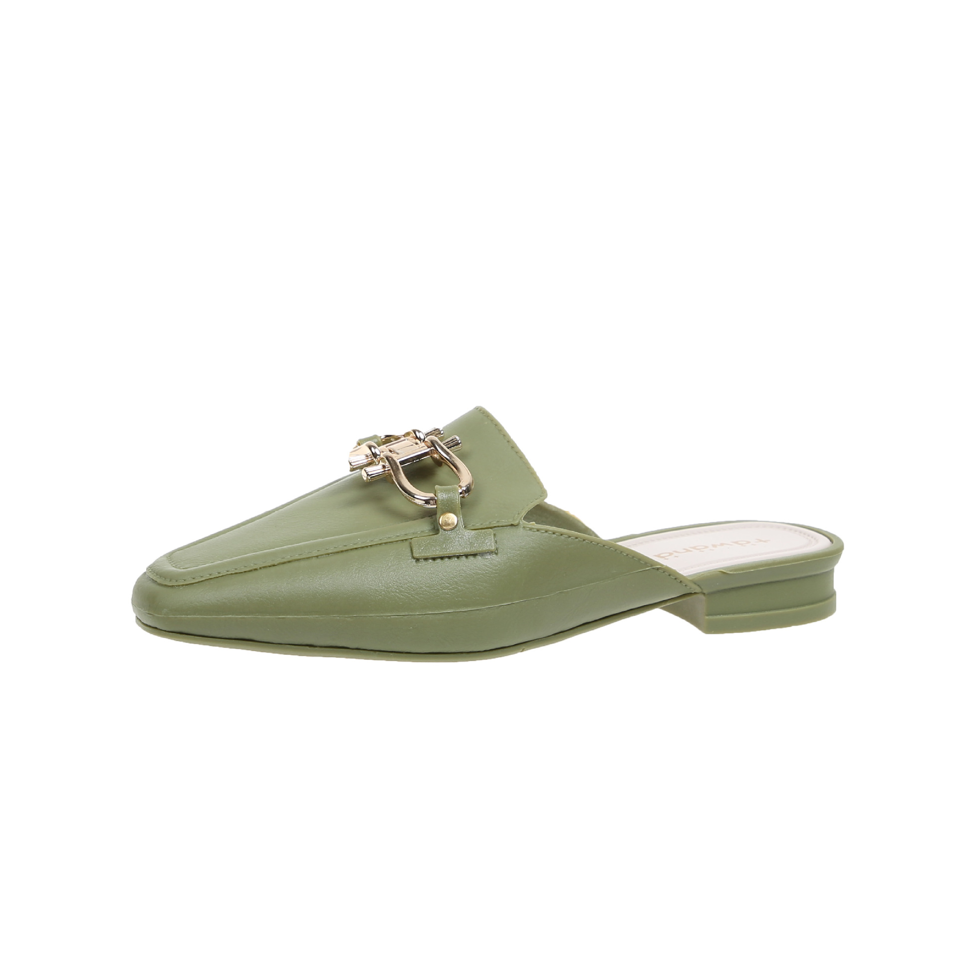 Year of the Rat New Toe Cap Semi Slipper Jelly Double Buckle Pumps Lazy Plastic PVC Women&#039;s Non-Slip Shoes Factory Direct Sales