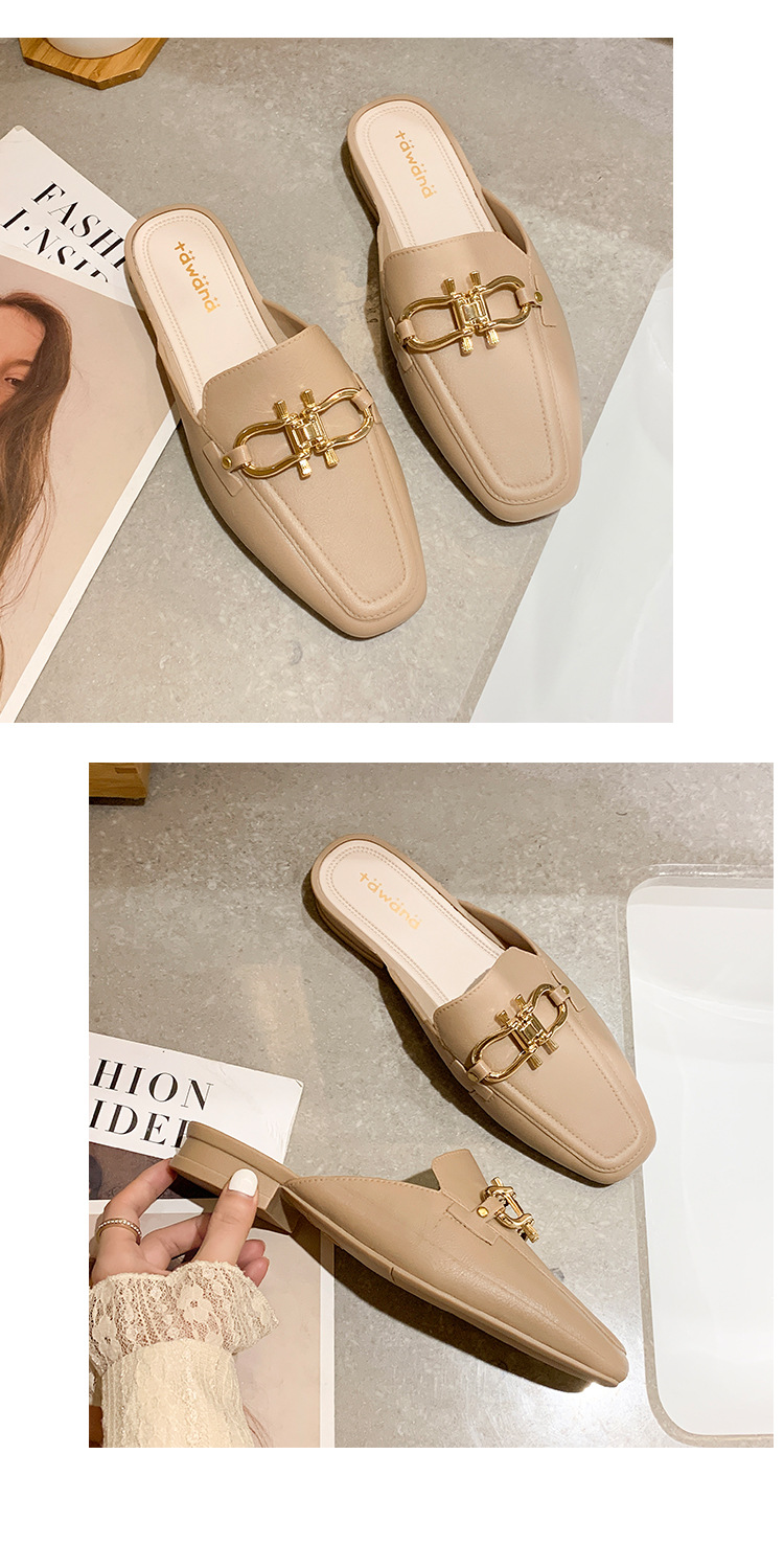 Year of the Rat New Toe Cap Semi Slipper Jelly Double Buckle Pumps Lazy Plastic PVC Women's Non-Slip Shoes Factory Direct Sales Year of the Rat New Toe Cap Semi Slipper Jelly Double Buckle Pumps Lazy Plastic PVC Women's Non-Slip Shoes Factory Direct Sales