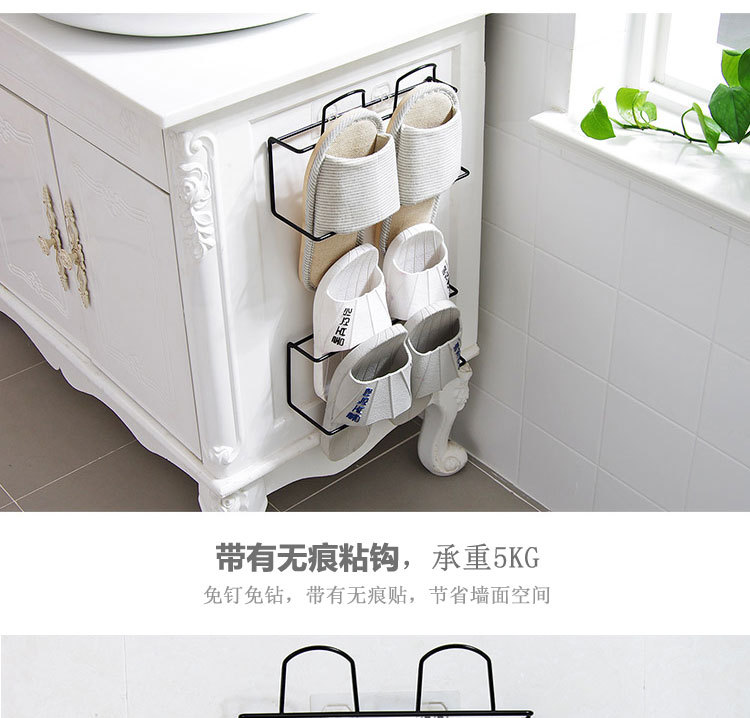 Wall-mounted three-dimensional shoe rack on the wall slipper shelf family simple pasted shoes. Wall-mounted three-dimensional shoe rack on the wall slipper shelf family simple pasted shoes.