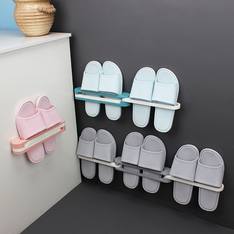 Nano Stickers One-to-Three Rotating Shoe Rack Strong Seamless Punch-Free Nano Wall Stickers behind the Door Bathroom Nail Free Slipper Rack Nano Stickers One-to-Three Rotating Shoe Rack Strong Seamless Punch-Free Nano Wall Stickers behind the Door Bathroom Nail Free Slipper Rack