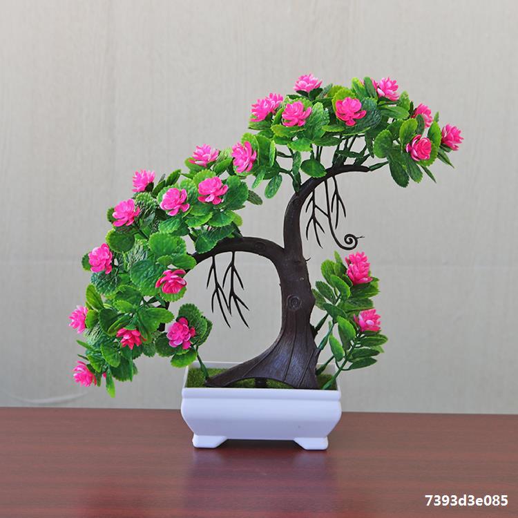 Artificial plant small potted plant small tree grass bulb bonsai home living room desktop decorations small decorations set