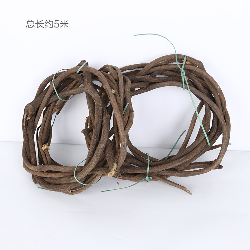 Artificial Wisteria Vine Strips Artificial Flower Tree Wedding Arch Plastic Flower Rattan Vine Pipe Air Conditioning Winding Hanging Flower