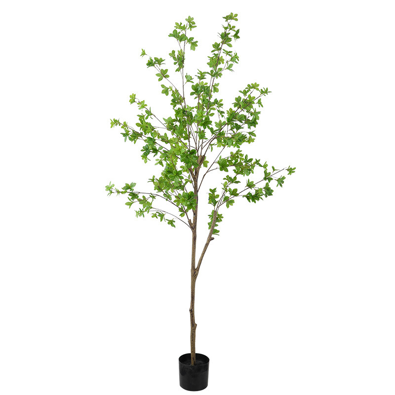 Artificial Plant Japanese Bell Fake Green Plant Potted Indoor Decoration Nordic Ins Bonsai Decoration Artificial Bell Tree