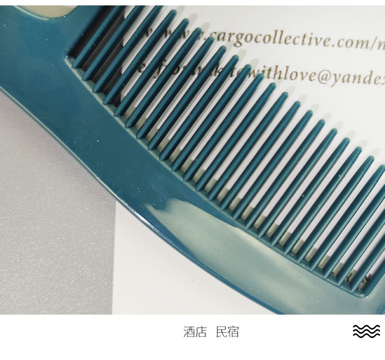 High-End Star Hotel Disposable Toothbrush Toothpaste Cassette Set High-End Wide Head Toothbrush Bronzing Blue