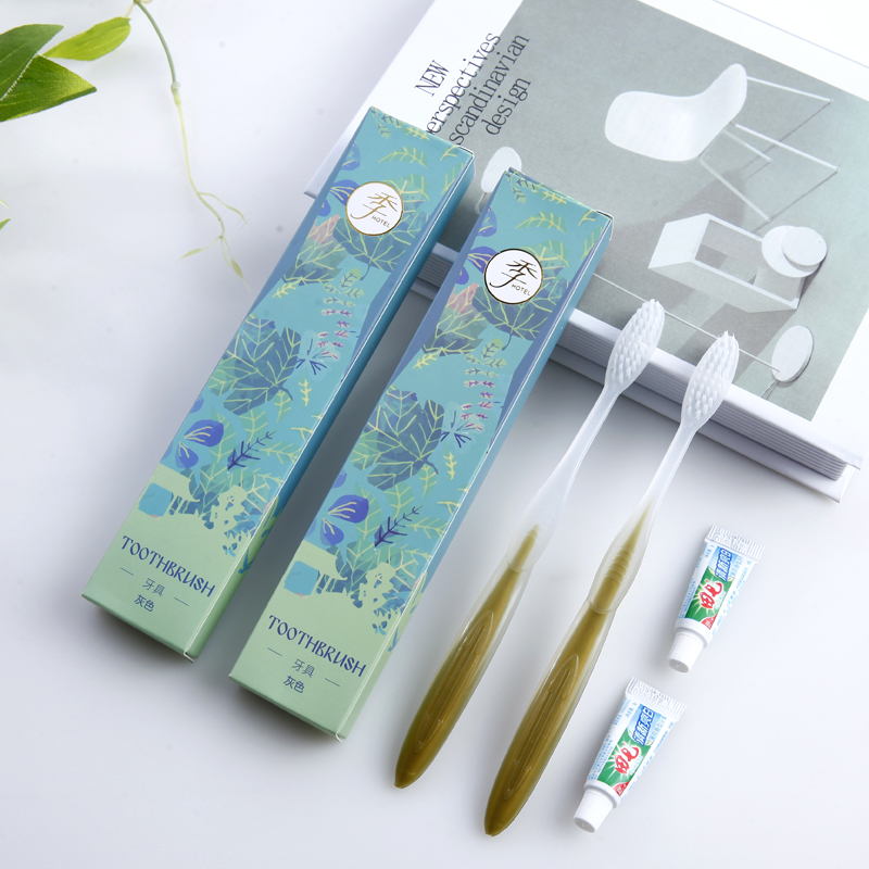 Hotel disposable articles toiletries toothbrush and toothpaste set hotel guest room travel kit Hotel disposable articles toiletries toothbrush and toothpaste set hotel guest room travel kit
