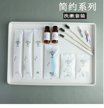 Hotel Hotel Disposable Toothbrush Toothpaste Toiletry Set B & B Inn Soft Hair Tooth-Cleaners Two-in-One