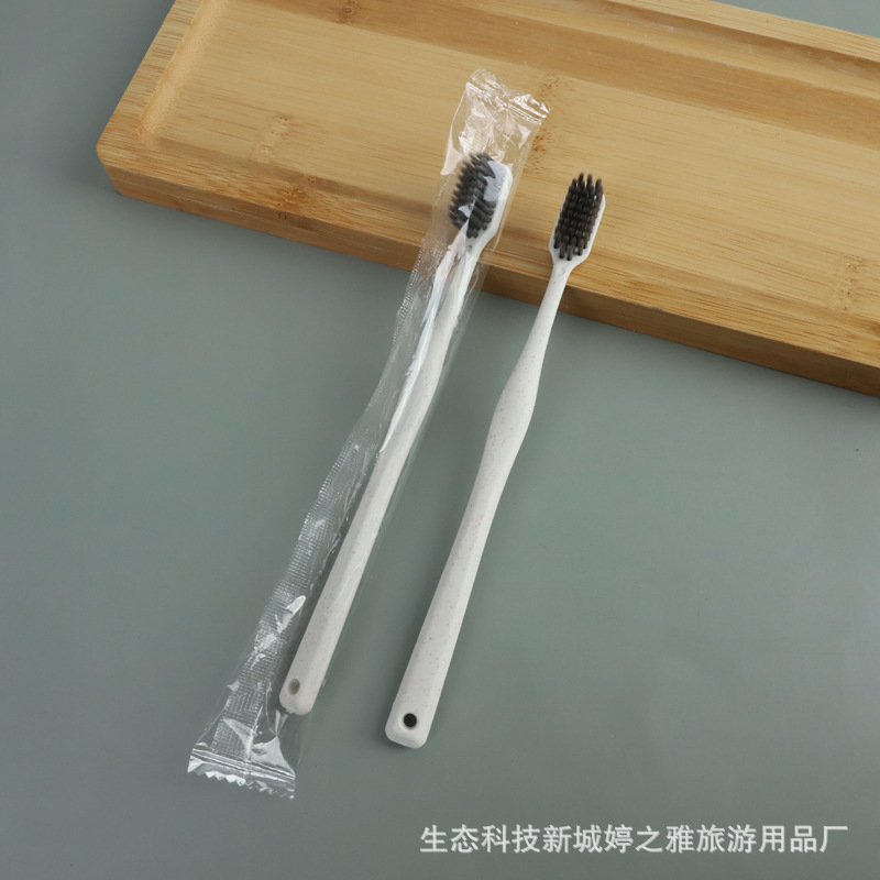 Hotel Hotel Disposable Toothbrush Toothpaste Toiletry Set B & B Inn Soft Hair Tooth-Cleaners Two-in-One