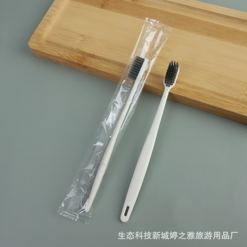 Hotel Hotel Disposable Toothbrush Toothpaste Toiletry Set B & B Inn Soft Hair Tooth-Cleaners Two-in-One