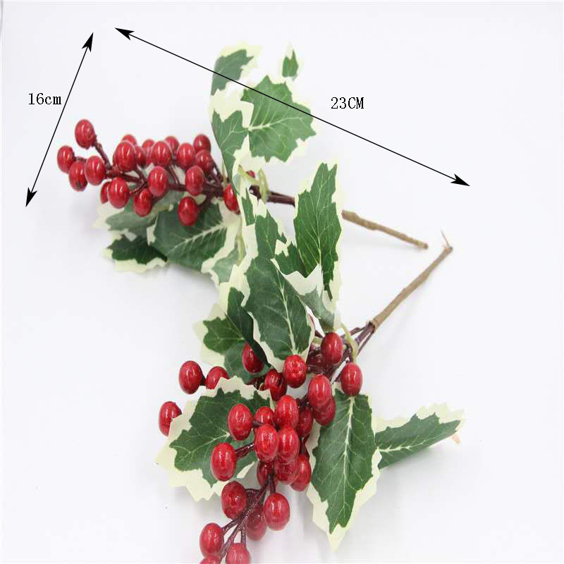 Christmas Decoration Bouquet DIY Garland Christmas Tree Matching Holiday Window Bar Scene Artificial Pine Cones Accessories