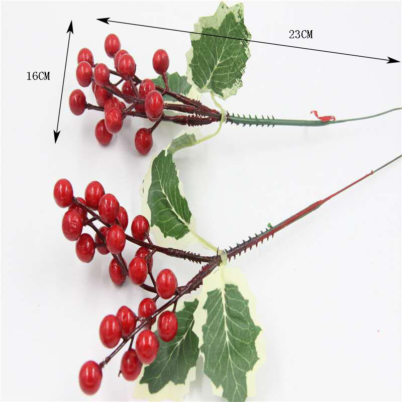 Christmas Decoration Bouquet DIY Garland Christmas Tree Matching Holiday Window Bar Scene Artificial Pine Cones Accessories
