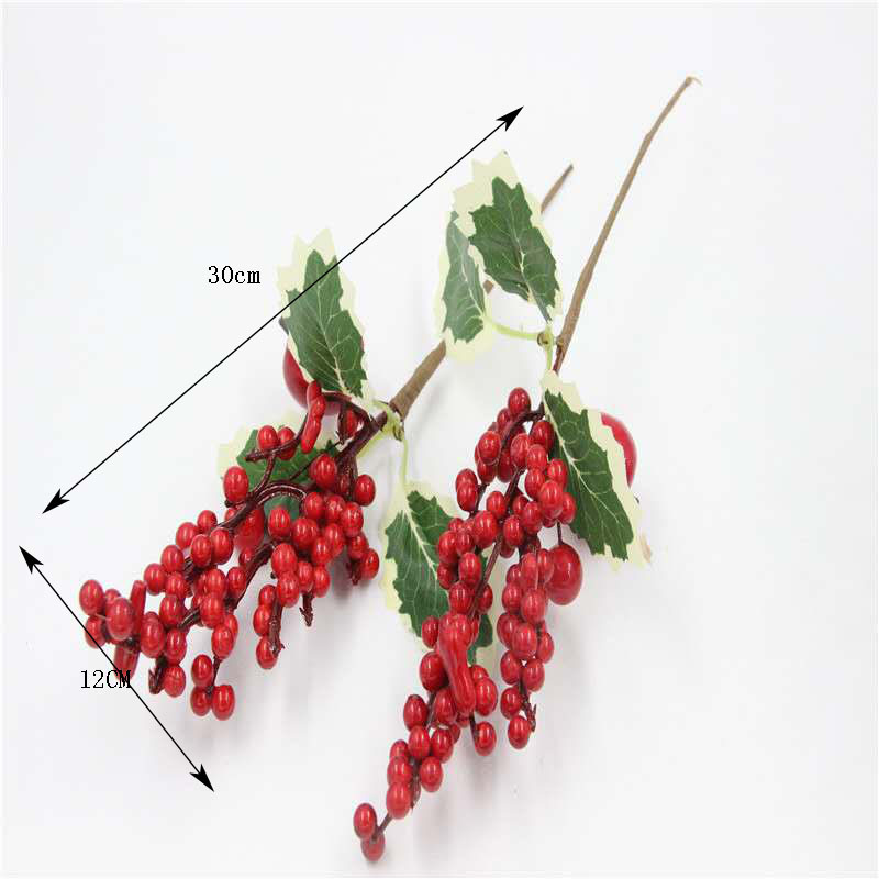 Christmas Decoration Bouquet DIY Garland Christmas Tree Matching Holiday Window Bar Scene Artificial Pine Cones Accessories